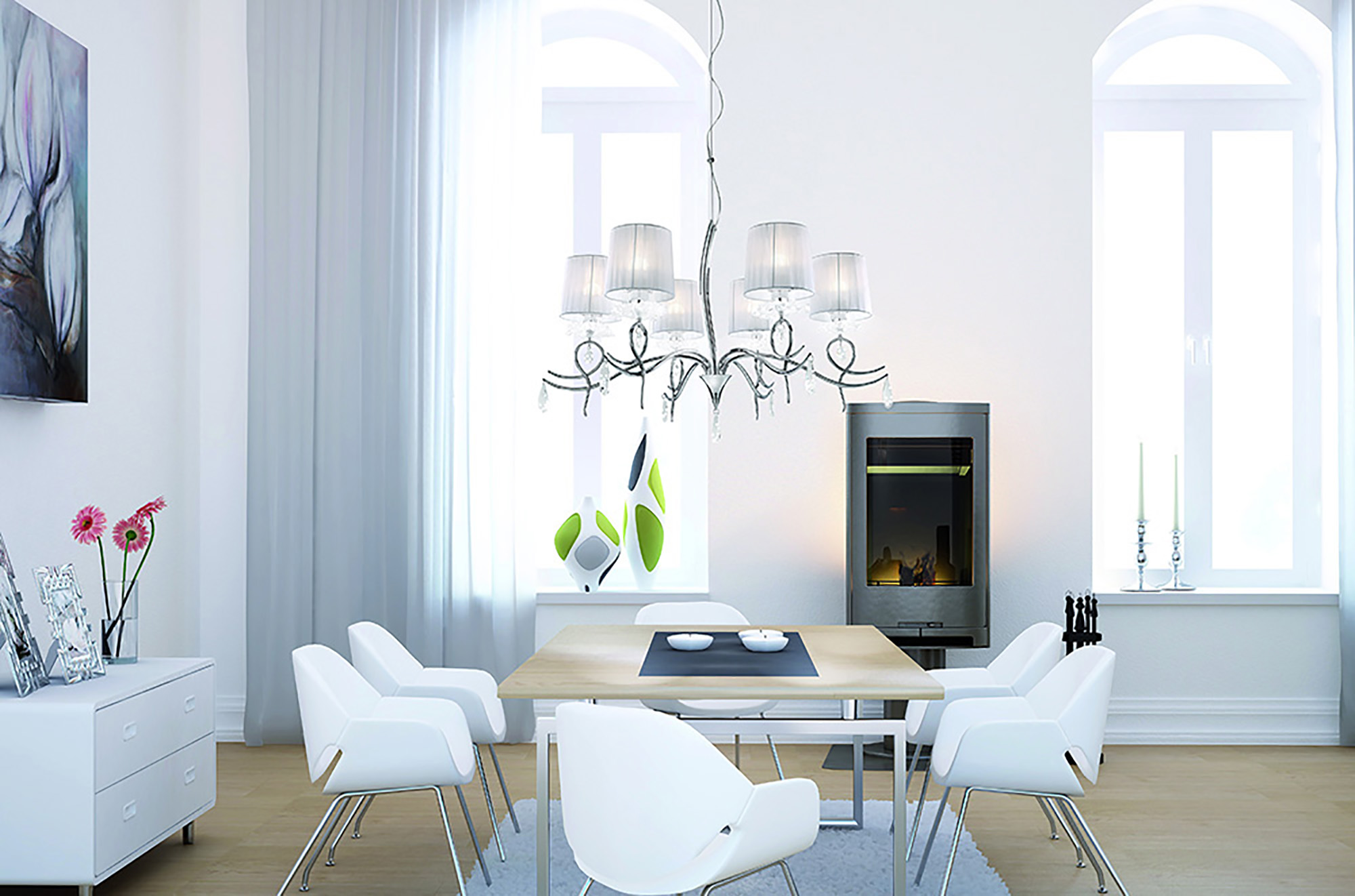 Louise Crystal Ceiling Lights Mantra Shaded Crystal Fittings Louise Crystal Ceiling Lights Mantra Shaded Crystal Fittings